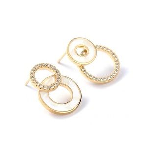 💎 BOGO❗️Double circle Earrings Hypoallergenic women’s jewelry